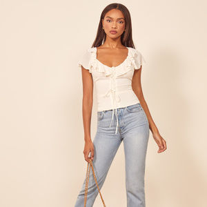 Fleur Top (Reformation: Size 8)